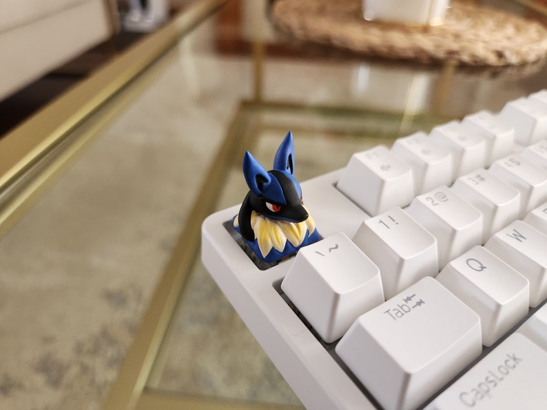 Anime Lucario Keycap
