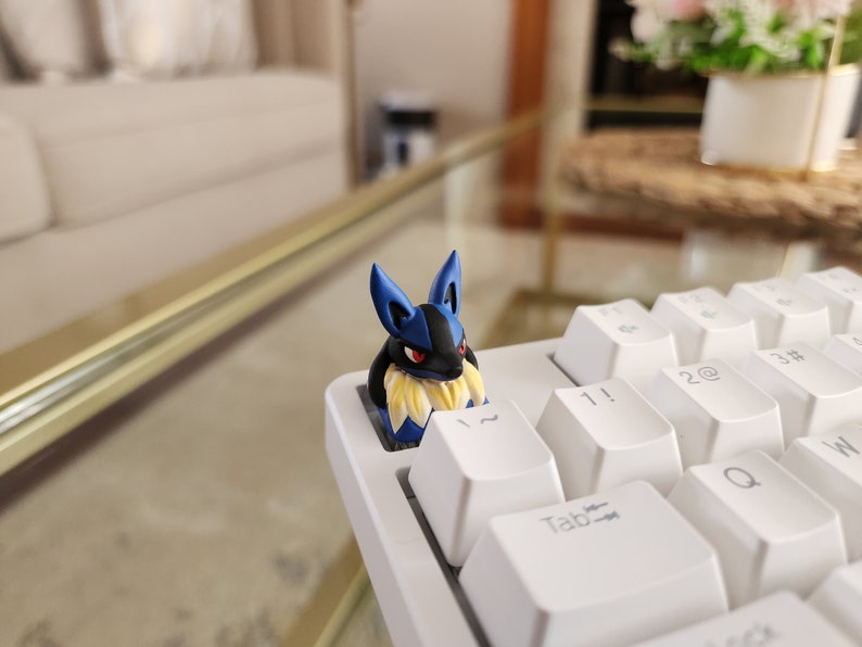 Anime Lucario Keycap