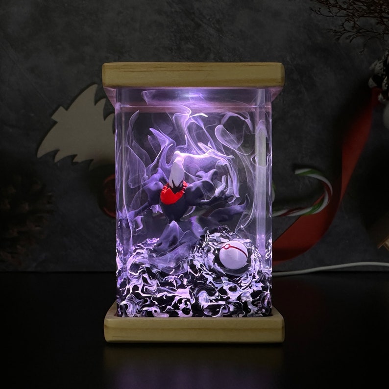 Darkrai Epoxy Lamp