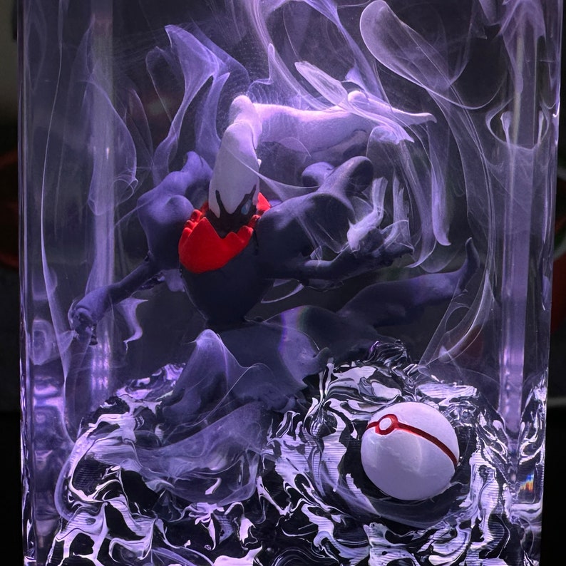 Darkrai Epoxy Lamp