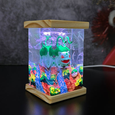 Bulbasaur Resin Lamp