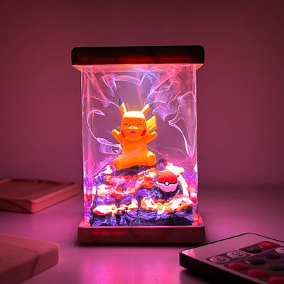 Pik.achu Epoxy Lamp