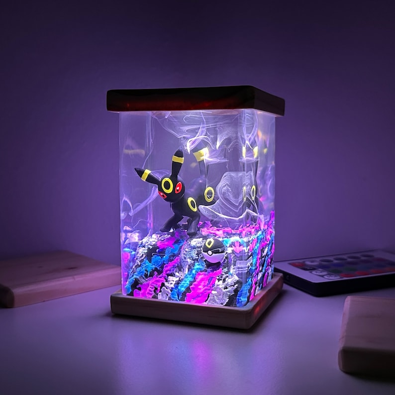 Umbreon Resin Lamp