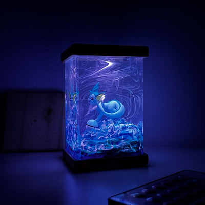 Vaporeon Epoxy Lamp