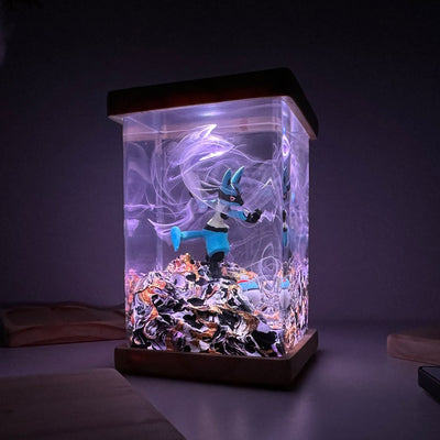 Lucario Epoxy Lamp