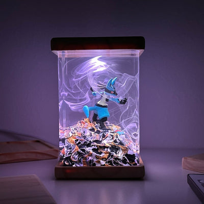 Lucario Epoxy Lamp