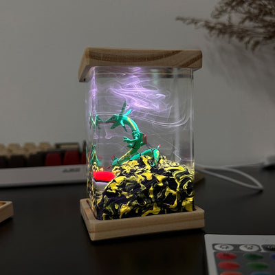 Rayquaza Resin Lamp