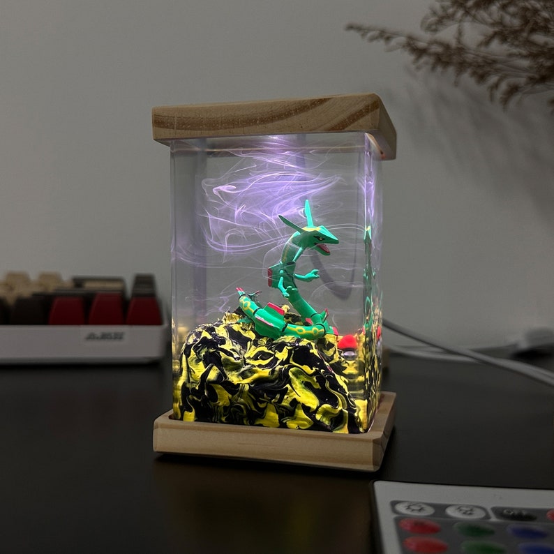 Rayquaza Resin Lamp