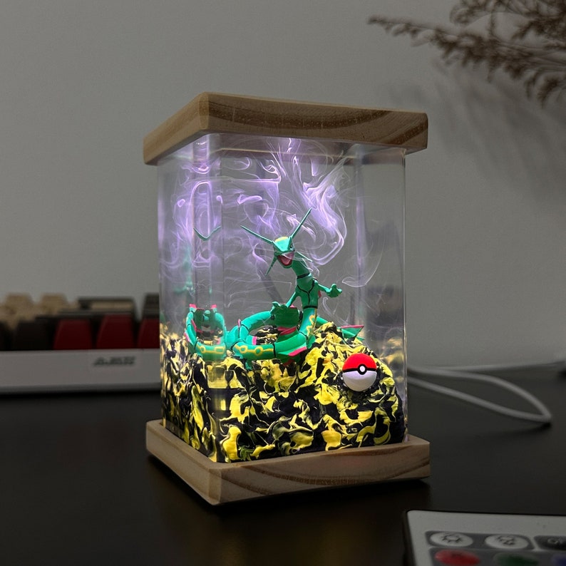 Rayquaza Resin Lamp