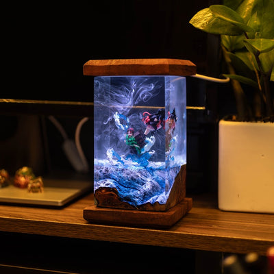 Kam.ado Brother Resin Lamp