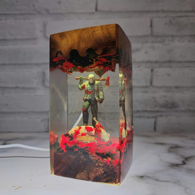 Halloween 2024 Jason Voorhees Resin Lamp