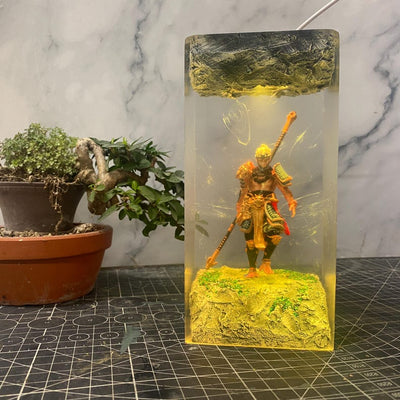 Wukong Resin Lamp 2