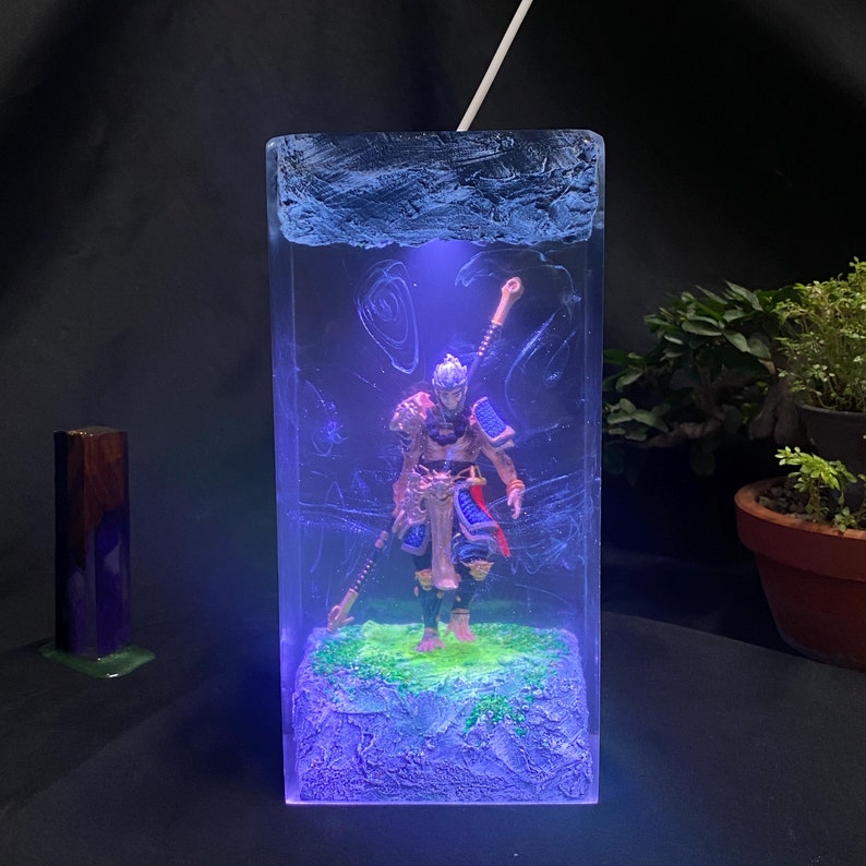 Wukong Resin Lamp 2