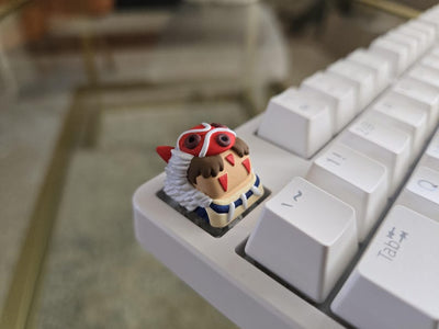 Princess Mononoke Fanart Keycap
