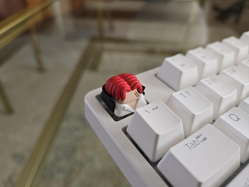 Red-Haired Shanks Fanart Keycap
