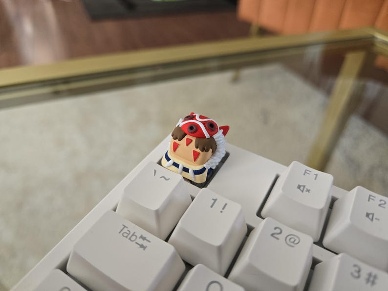 Princess Mononoke Fanart Keycap