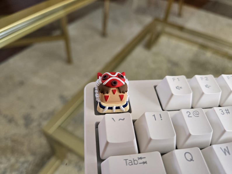 Princess Mononoke Fanart Keycap