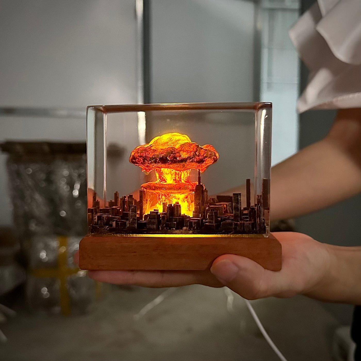 Atomic Bomb Resin Night Light(SGR)