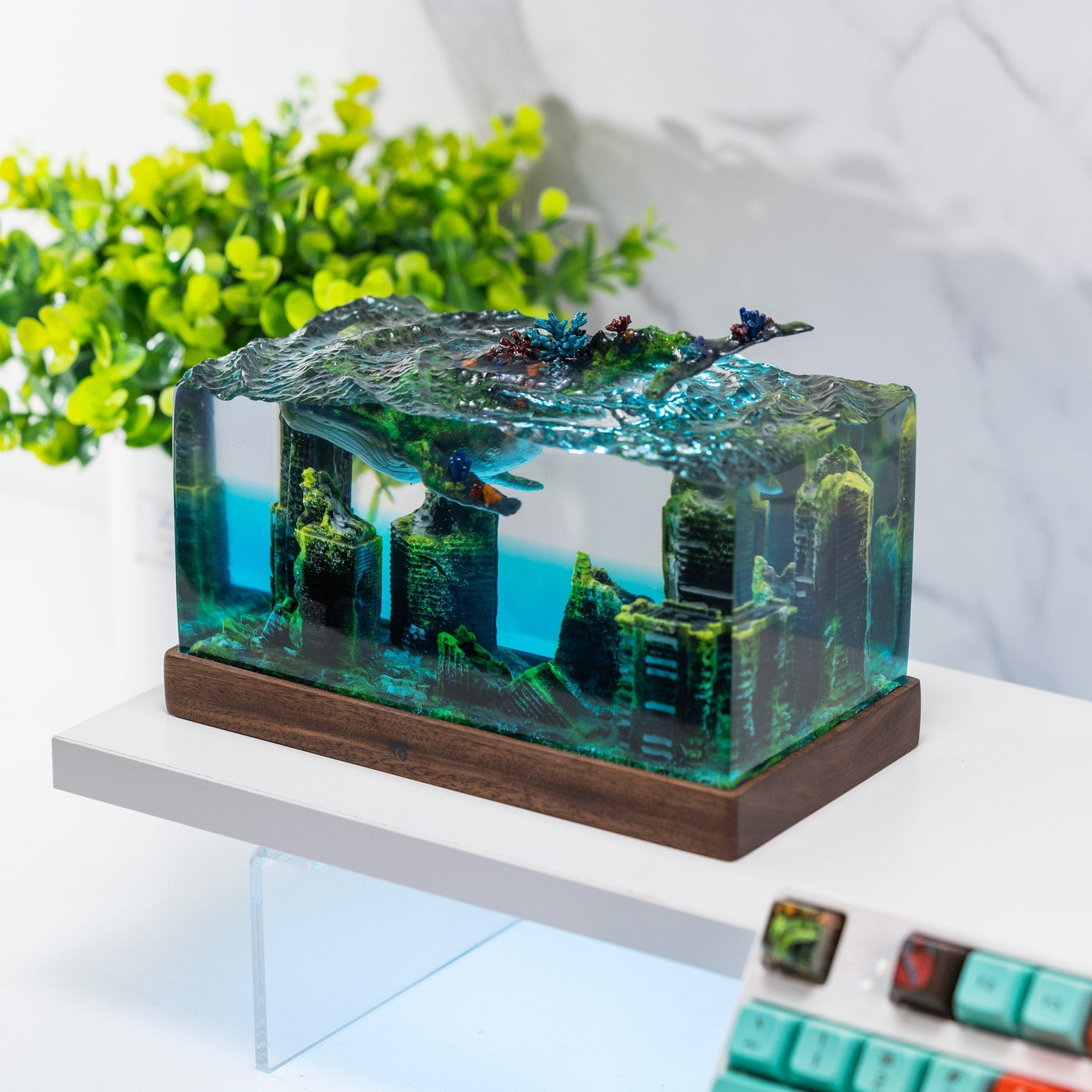 Mystery Ocean Diorama Resin Lamp(OR)