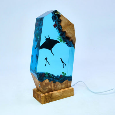 Ray Ocean Resin Lamp(OR)