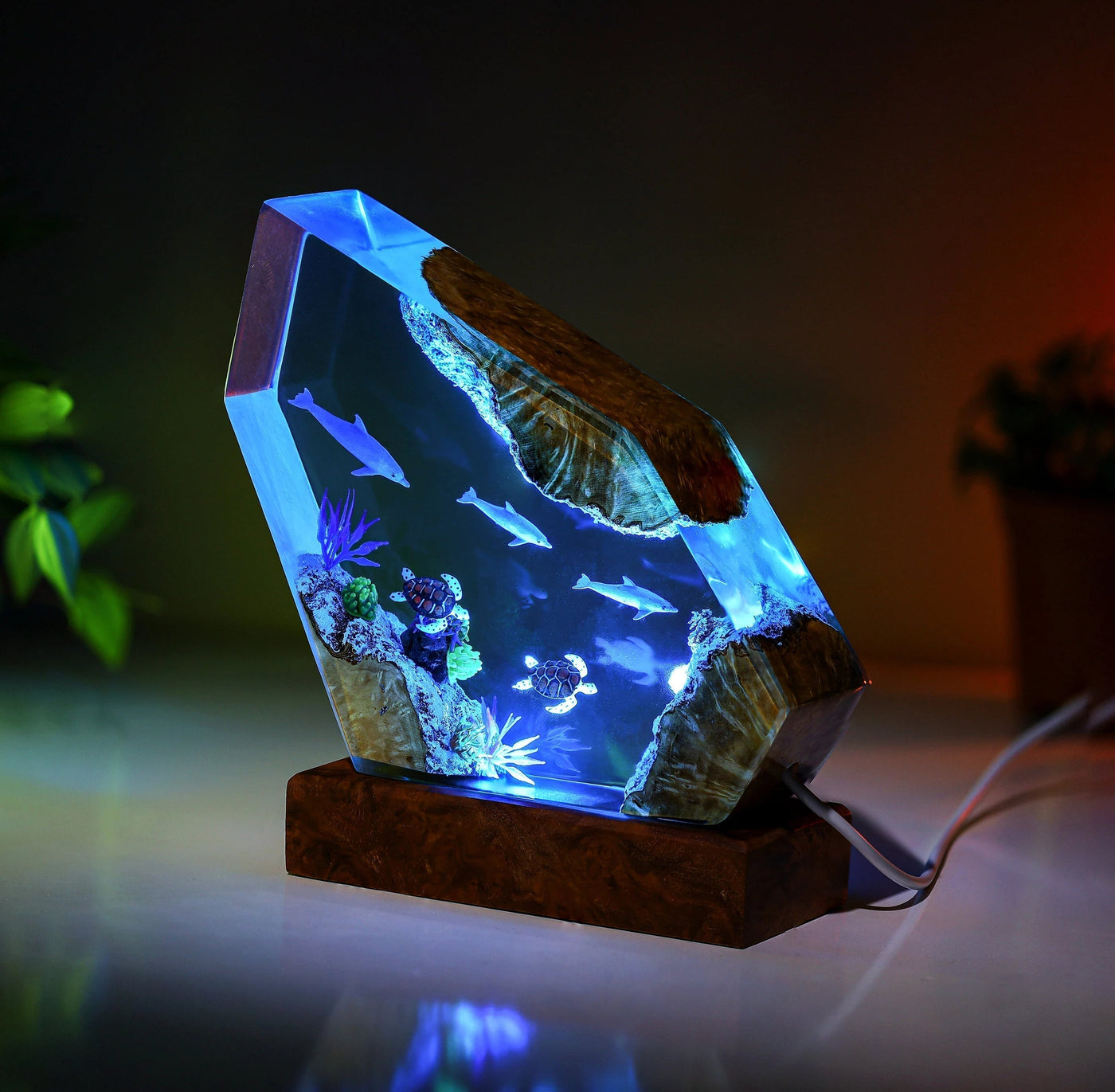 DOLPHIN Epoxy Lamp(OR)