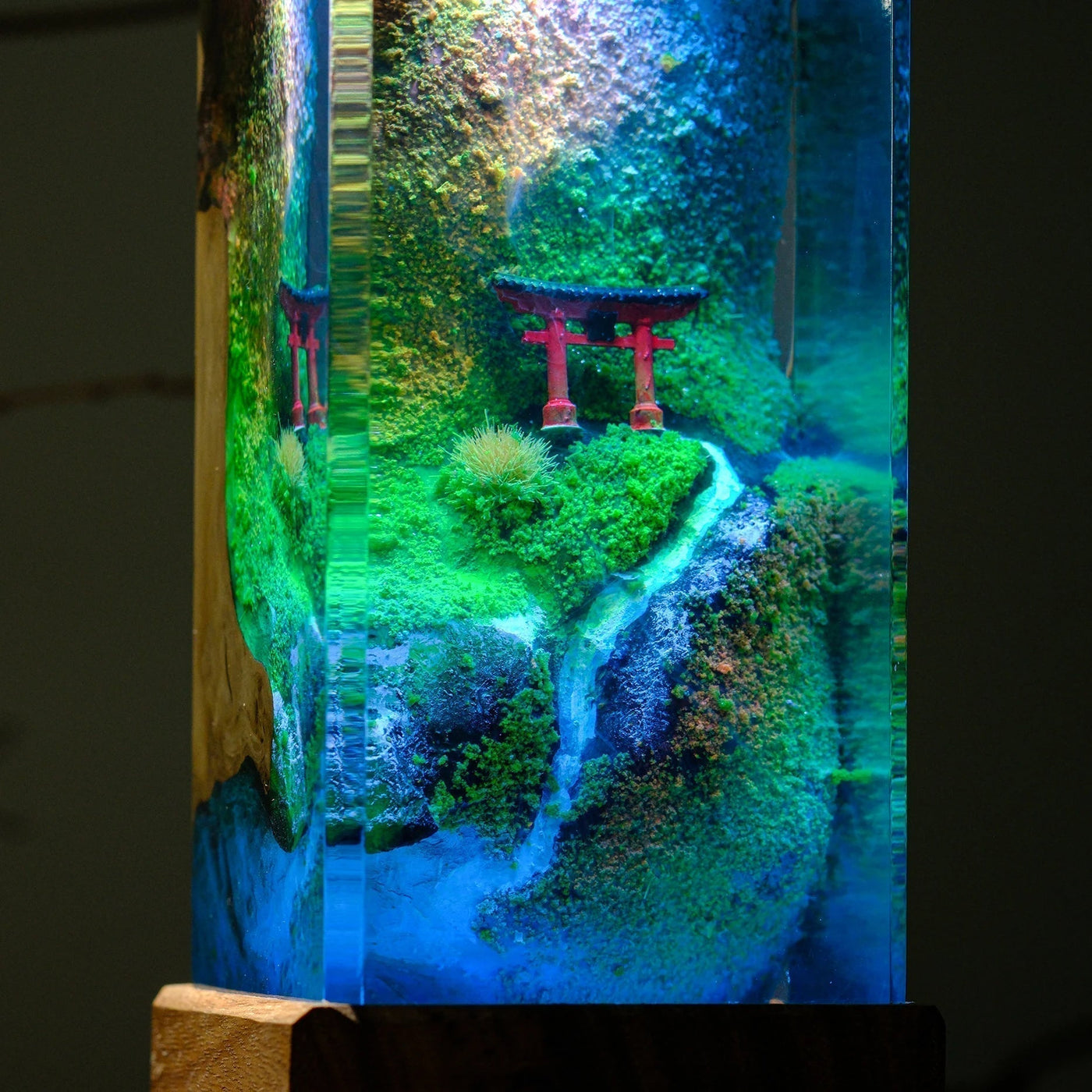 TORII GATE Beside Stream Resin Lamp(AR)