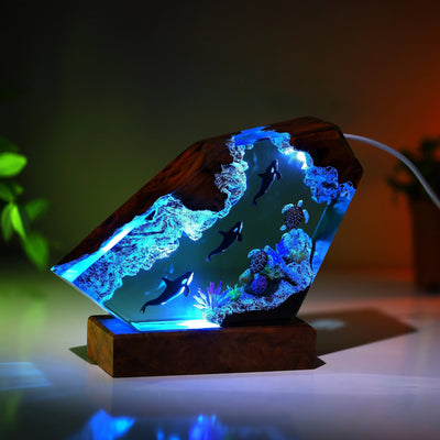 DOLPHIN Epoxy Lamp(OR)