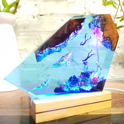 Manta Ray Mystique Lamp(OR)