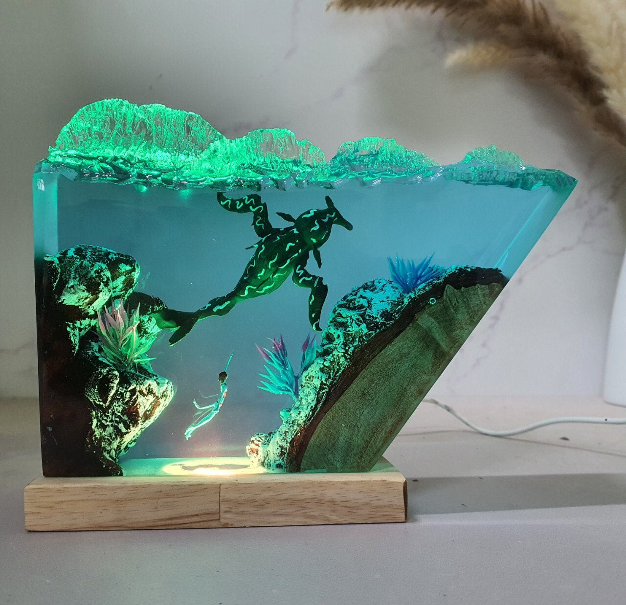 The Way of Water Resin Lamp(OR)