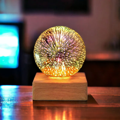 Starry Sky 3D Crystal Ball Night Light