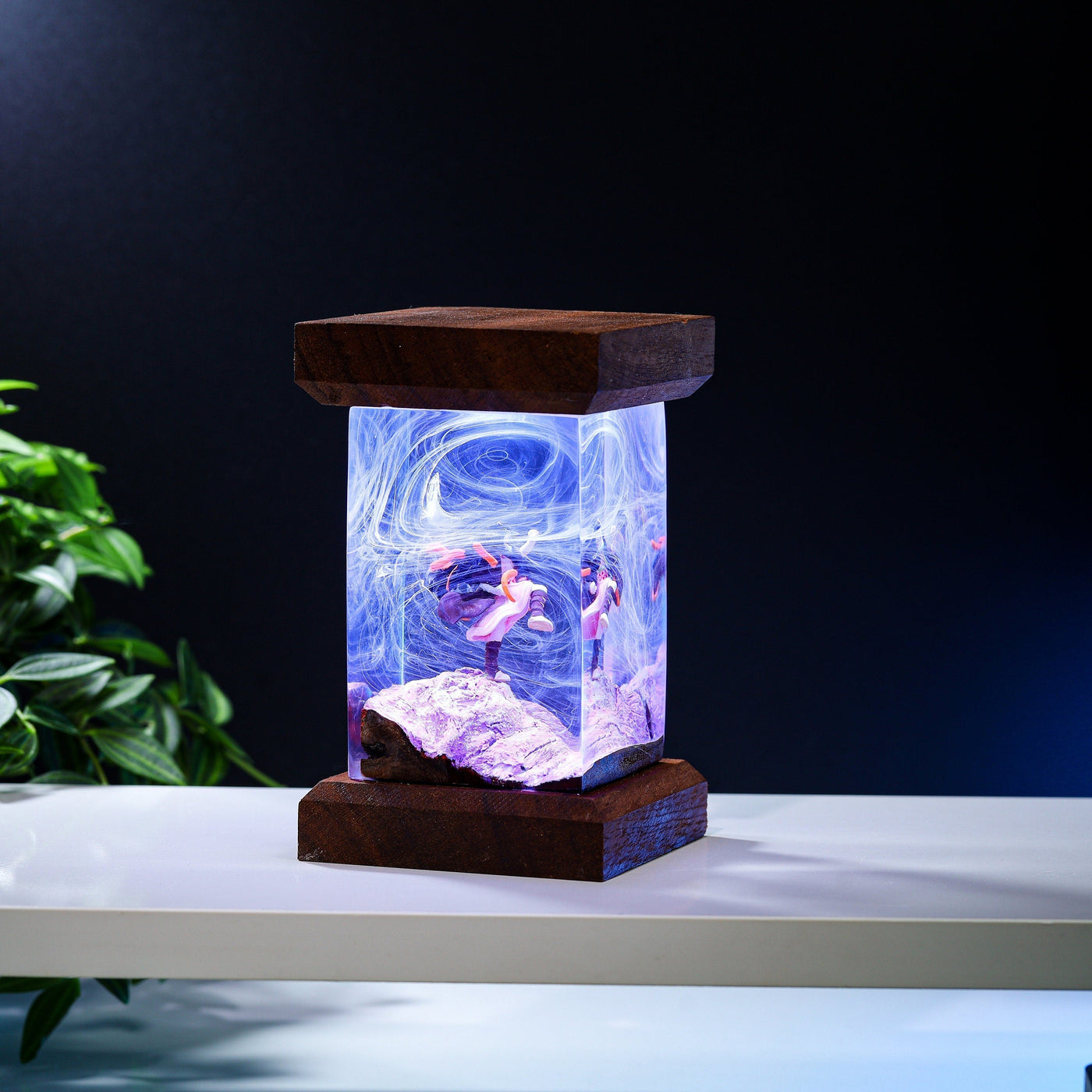 Nezuko Epoxy Lamp
