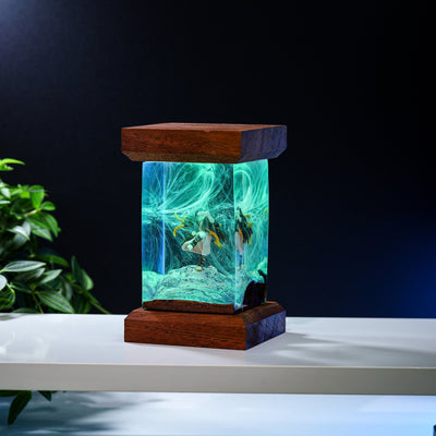 Nezuko Epoxy Lamp