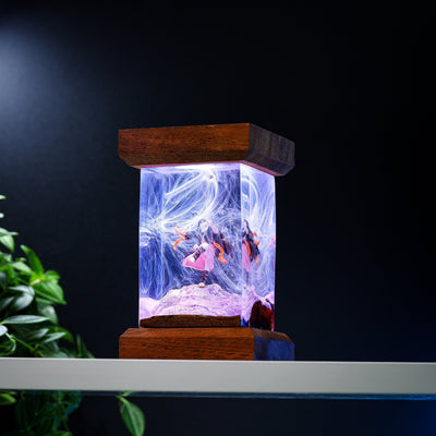 Nezuko Epoxy Lamp