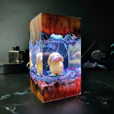 Custom Resin Wood Lamp 2(AR)