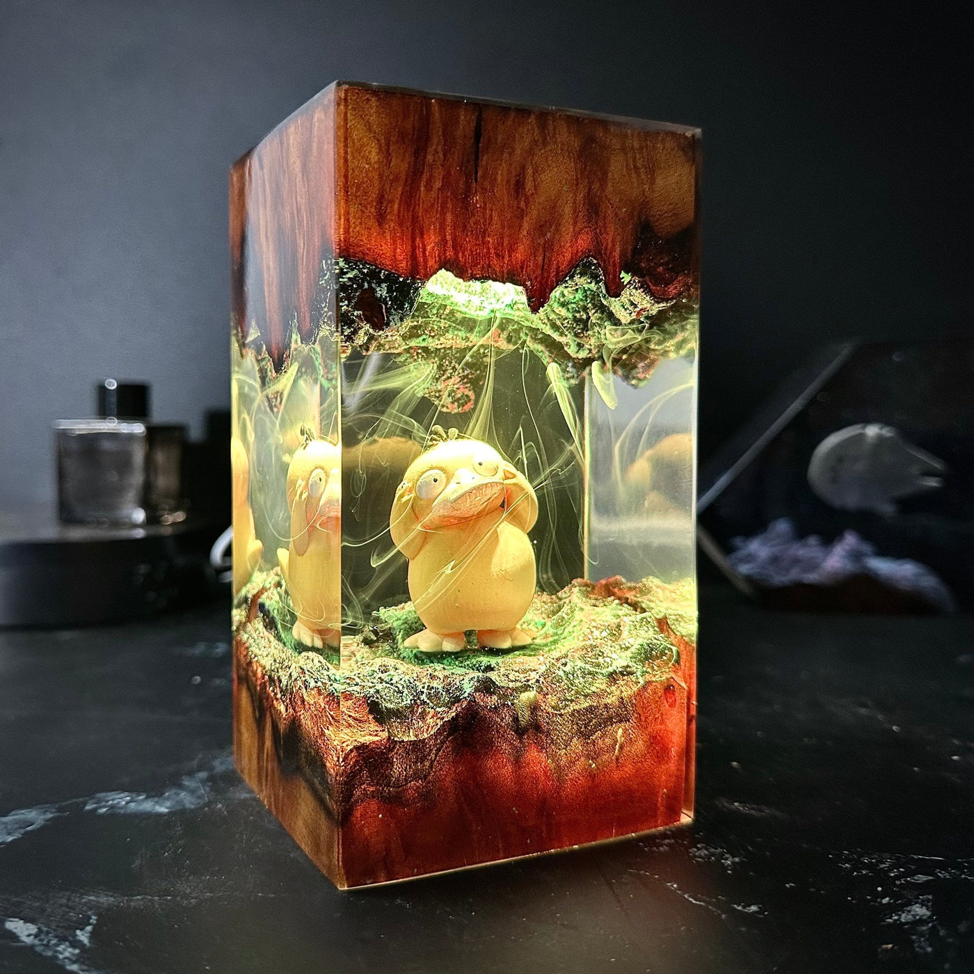 Custom Resin Wood Lamp 2(AR)