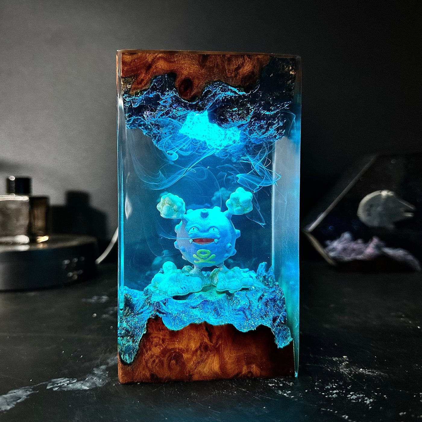 Custom Resin Wood Lamp 2(AR)