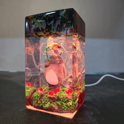 Epoxy Resin Wood Lamp Tot.o.ro Anime 2(AR)