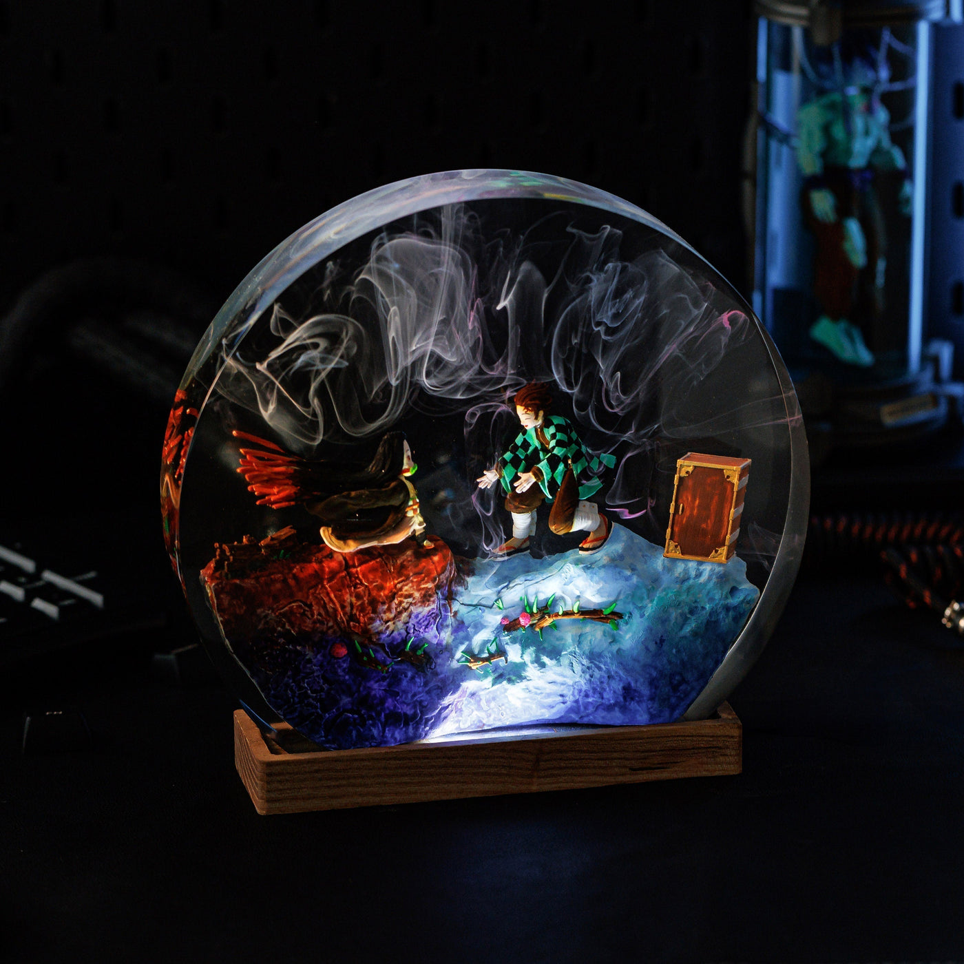 Custom Tanjiro Anime Night Light