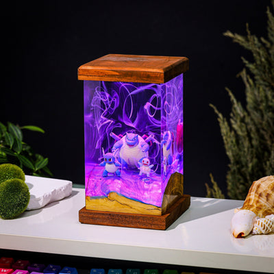 Blastoise Evelution Epoxy lamp