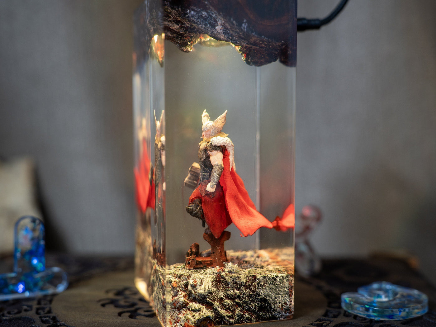 Vikings Thor Resin Night Light