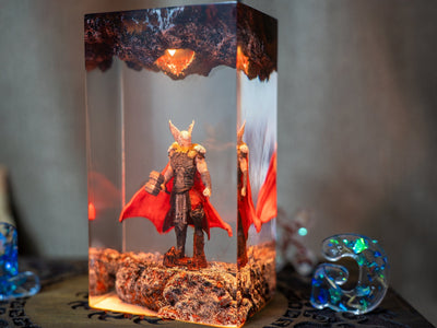 Vikings Thor Resin Night Light