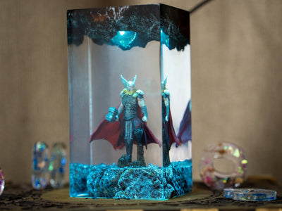 Vikings Thor Resin Night Light