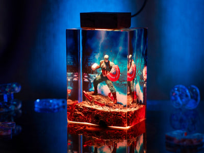 Captain America Resin Night Light(MD)