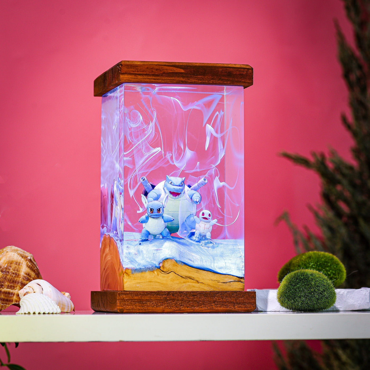 Blastoise Evelution Epoxy lamp