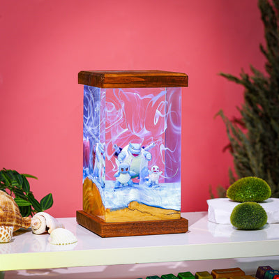 Blastoise Evelution Epoxy lamp