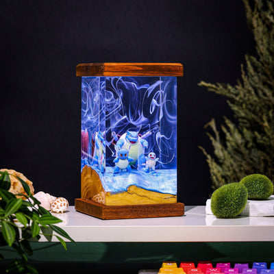 Blastoise Evelution Epoxy lamp
