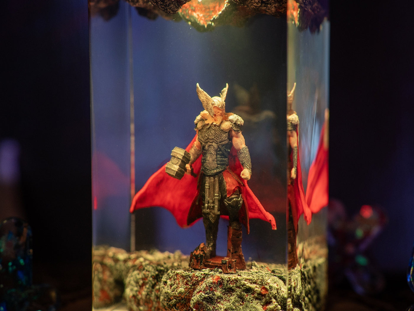 Vikings Thor Resin Night Light