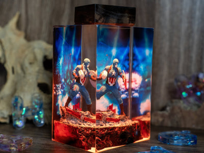 Captain America Resin Night Light(MD)
