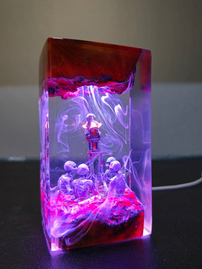 Bloodborne Messengers Checkpoint Figure Lamp