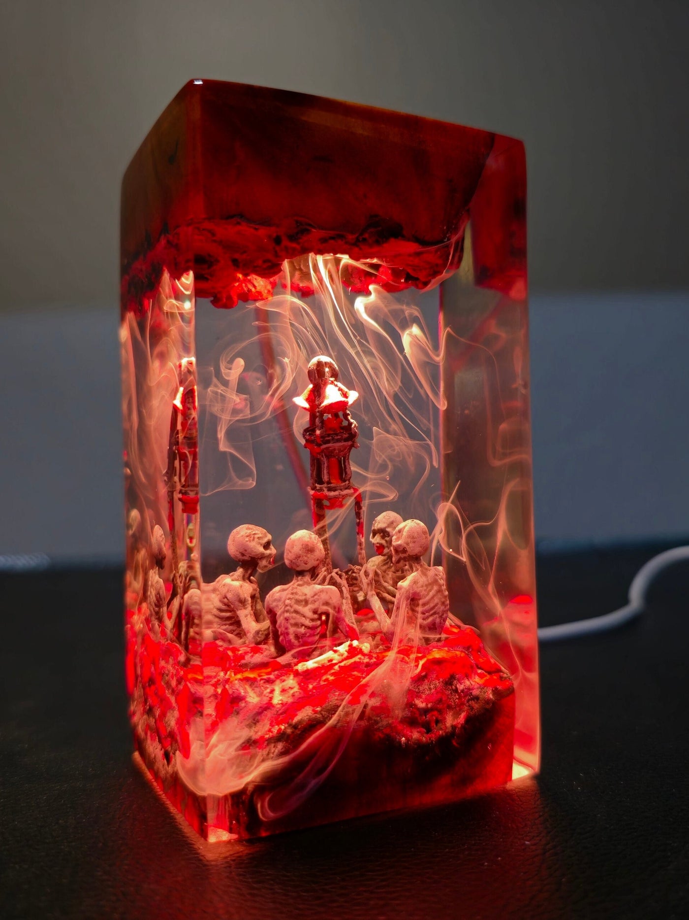 Blood.borne Messengers Checkpoint Figure Lamp